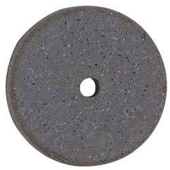 Cratex - 5/8" Diam x 1/16" Hole x 3/32" Thick, Surface Grinding Wheel - Silicon Carbide, Medium Grade, 25,000 Max RPM, Rubber Bond, No Recess - Exact Tooling