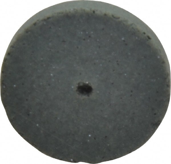 Cratex - 7/8" Diam x 1/16" Hole x 1/8" Thick, Surface Grinding Wheel - Silicon Carbide, Coarse Grade, 25,000 Max RPM, Rubber Bond, No Recess - Exact Tooling
