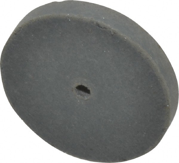 Cratex - 7/8" Diam x 1/16" Hole x 1/8" Thick, Surface Grinding Wheel - Silicon Carbide, Extra Fine Grade, 25,000 Max RPM, Rubber Bond, No Recess - Exact Tooling