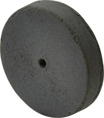 Cratex - 1" Diam x 1/16" Hole x 3/16" Thick, Surface Grinding Wheel - Silicon Carbide, Extra Fine Grade, 25,000 Max RPM, Rubber Bond, No Recess - Exact Tooling