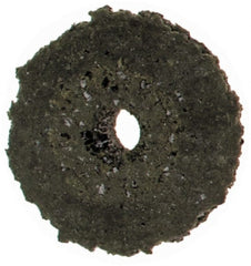 Cratex - 3/8" Diam x 1/16" Hole x 3/32" Thick, Surface Grinding Wheel - Silicon Carbide, Coarse Grade, Rubber Bond, No Recess - Exact Tooling