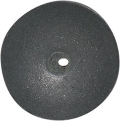 Cratex - 5/8" Diam x 1/16" Hole x 3/32" Thick, Surface Grinding Wheel - Silicon Carbide, Extra Fine Grade, 25,000 Max RPM, Rubber Bond, No Recess - Exact Tooling