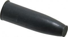Cratex - 9/32" Max Diam x 1" Long, Cone, Rubberized Point - Very Fine Grade, Silicon Carbide, 1/16" Arbor Hole, Unmounted - Exact Tooling