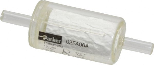 Parker - 1/4" Port, Coalescing Filter - 100 Max psi, 3.28" High - Exact Tooling