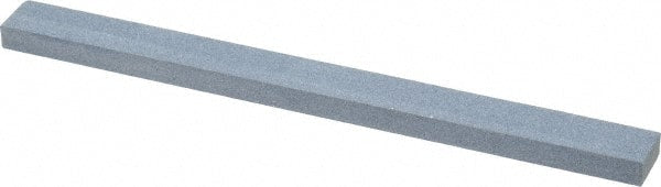 Made in USA - 240 Grit Silicon Carbide Rectangular Polishing Stone - Very Fine Grade, 1/2" Wide x 6" Long x 1/4" Thick - Exact Tooling