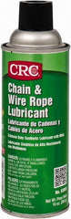CRC - 16 oz Aerosol High Temperature Chain & Cable Lubricant - Light Amber, 350°F - Exact Tooling