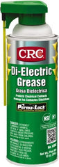 CRC - 16 oz Aerosol Silicone General Purpose Grease - Opaque White, Food Grade, 400°F Max Temp, NLGIG 2, - Exact Tooling