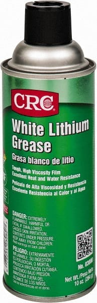 CRC - 16 oz Aerosol Lithium General Purpose Grease - Off White, 300°F Max Temp, NLGIG 2, - Exact Tooling
