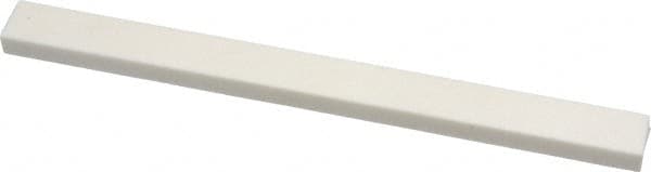 Made in USA - 150 Grit Aluminum Oxide Rectangular Polishing Stone - Exact Tooling