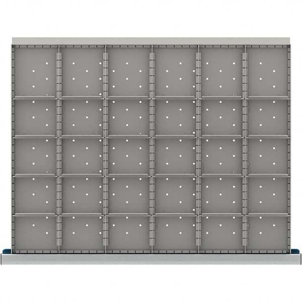 LISTA - 30-Compartment Drawer Divider Layout for 3.15" High Drawers - Exact Tooling