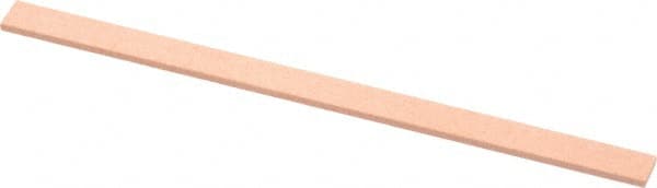 Made in USA - 320 Grit Aluminum Oxide Rectangular Polishing Stone - Extra Fine Grade, 1/4" Wide x 4" Long x 1/16" Thick - Exact Tooling