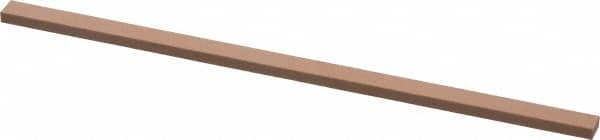 Made in USA - 400 Grit Aluminum Oxide Rectangular Polishing Stone - Super Fine Grade, 1/4" Wide x 6" Long x 1/8" Thick - Exact Tooling