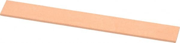 Value Collection - 220 Grit Aluminum Oxide Rectangular Polishing Stone - Very Fine Grade, 1/2" Wide x 4" Long x 1/16" Thick - Exact Tooling
