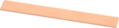 Value Collection - 220 Grit Aluminum Oxide Rectangular Polishing Stone - Very Fine Grade, 1/2" Wide x 4" Long x 1/16" Thick - Exact Tooling
