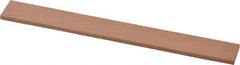 Made in USA - 180 Grit Aluminum Oxide Rectangular Polishing Stone - Very Fine Grade, 3/4" Wide x 6" Long x 1/8" Thick - Exact Tooling