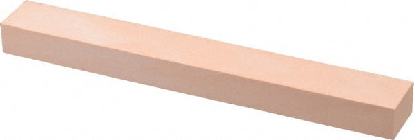 Made in USA - 400 Grit Aluminum Oxide Rectangular Polishing Stone - Super Fine Grade, 3/4" Wide x 6" Long x 1/2" Thick - Exact Tooling