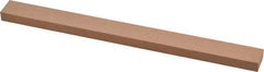 Made in USA - 320 Grit Aluminum Oxide Rectangular Polishing Stone - Extra Fine Grade, 1/2" Wide x 6" Long x 1/4" Thick - Exact Tooling