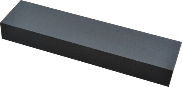 Norton - 8" Long x 2" Wide x 1" Thick, Silicon Carbide Sharpening Stone - Rectangle, Fine Grade - Exact Tooling