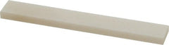 Value Collection - 3-1/2" Long x 3/16" Wide x 3/16" Thick, Novaculite Sharpening Stone - Flat, Extra Fine Grade - Exact Tooling
