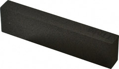 Made in USA - 4" Long x 1" Wide x 1/2" Thick, Aluminum Oxide Sharpening Stone - Rectangle, Coarse Grade - Exact Tooling