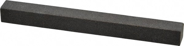 Made in USA - 4" Long x 3/8" Wide x 3/8" Thick, Aluminum Oxide Sharpening Stone - Square, Coarse Grade - Exact Tooling