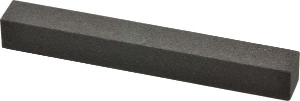 Made in USA - 4" Long x 1/2" Wide x 1/2" Thick, Aluminum Oxide Sharpening Stone - Square, Coarse Grade - Exact Tooling
