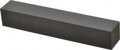 Made in USA - 6" Long x 1" Wide x 1" Thick, Aluminum Oxide Sharpening Stone - Square, Coarse Grade - Exact Tooling