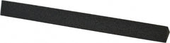 Made in USA - 4" Long x 3/8" Wide x 3/8" Thick, Aluminum Oxide Sharpening Stone - Triangle, Coarse Grade - Exact Tooling