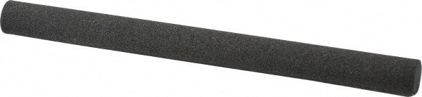 Made in USA - 6" Long x 1/2" Diam x 1/2" Thick, Aluminum Oxide Sharpening Stone - Round, Coarse Grade - Exact Tooling