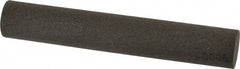 Made in USA - 6" Long x 1" Diam x 1" Thick, Aluminum Oxide Sharpening Stone - Round, Coarse Grade - Exact Tooling