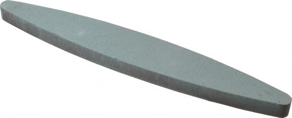 Made in USA - 9-1/2" Long x 1-3/8" Wide x 1/2" Thick, Silicon Carbide Sharpening Stone - Rectangle - Exact Tooling