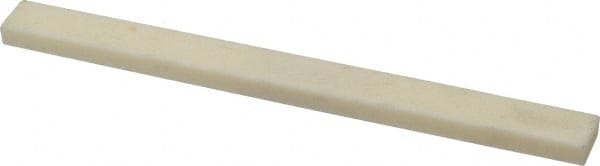 Norton - 150 Grit Aluminum Oxide Rectangular Polishing Stone - Very Fine Grade, 1/2" Wide x 6" Long x 1/4" Thick, Oil Filled - Exact Tooling