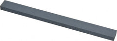 Norton - 320 Grit Silicon Carbide Rectangular Polishing Stone - Extra Fine Grade, 1/2" Wide x 6" Long x 1/4" Thick - Exact Tooling