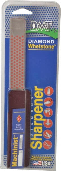 DMT - Super Fine Grade, Diamond Whetsone Sharpener - 25 Micron, Diamond Area 4.3" Long x 7/8" Wide - Exact Tooling