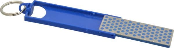 DMT - Coarse Grade, Diamond Mini Sharp Sharpener - 45 Micron, Diamond Area 2-3/4" Long x 15/16" Wide, 5-1/2" Open Length, 2-11/16" Closed Length - Exact Tooling
