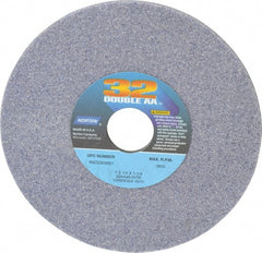 Norton - 7" Diam x 1-1/4" Hole x 1/4" Thick, I Hardness, 46 Grit Surface Grinding Wheel - Aluminum Oxide, Type 1, Coarse Grade, 3,600 Max RPM, Vitrified Bond, No Recess - Exact Tooling