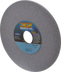 Norton - 7" Diam x 1-1/4" Hole x 1/4" Thick, I Hardness, 80 Grit Surface Grinding Wheel - Aluminum Oxide, Type 1, Medium Grade, 3,600 Max RPM, No Recess - Exact Tooling