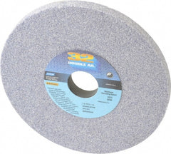 Norton - 7" Diam x 1-1/4" Hole x 1/2" Thick, H Hardness, 46 Grit Surface Grinding Wheel - Aluminum Oxide, Type 1, Coarse Grade, 3,600 Max RPM, Vitrified Bond, No Recess - Exact Tooling