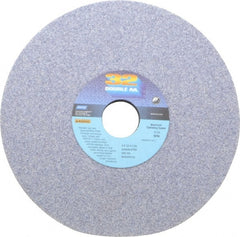Norton - 8" Diam x 1-1/4" Hole x 1/2" Thick, I Hardness, 46 Grit Surface Grinding Wheel - Aluminum Oxide, Type 1, Coarse Grade, 3,105 Max RPM, Vitrified Bond, No Recess - Exact Tooling
