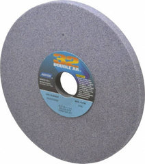 Norton - 8" Diam x 1-1/4" Hole x 1/2" Thick, I Hardness, 46 Grit Surface Grinding Wheel - Aluminum Oxide, Type 1, Coarse Grade, 3,105 Max RPM, Vitrified Bond, No Recess - Exact Tooling