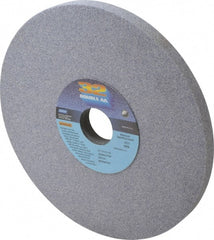 Norton - 8" Diam x 1-1/4" Hole x 1/2" Thick, I Hardness, 60 Grit Surface Grinding Wheel - Aluminum Oxide, Type 1, Medium Grade, 3,600 Max RPM, Vitrified Bond, No Recess - Exact Tooling