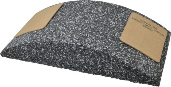 Norton - 11-1/4" Wide x 6" High x 2-1/4" Thick Grinding Segment - 24 Grit, Hardness E, Blue Print No. ME30777 - Exact Tooling