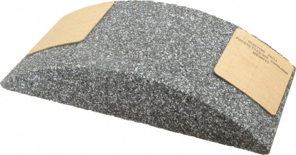 Norton - 11-1/4" Wide x 6" High x 2-1/4" Thick Grinding Segment - 30 Grit, Hardness E, Blue Print No. ME30777 - Exact Tooling