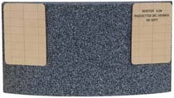 Norton - 11-1/4" Wide x 6" High x 2-1/4" Thick Grinding Segment - 30 Grit, Hardness G, Blue Print No. ME30777 - Exact Tooling