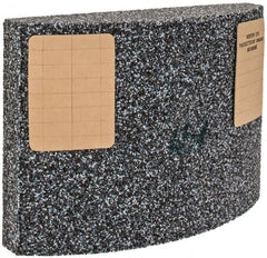 Norton - 11-1/4" Wide x 8" High x 3" Thick Grinding Segment - 24 Grit, Hardness F, Blue Print No. ME100703B - Exact Tooling