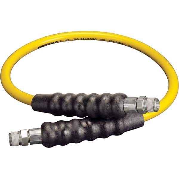 Enerpac - Hydraulic Pump Hose Inside Diameter (Inch): 0.25 Hose Length (Feet): 3.00 - Exact Tooling