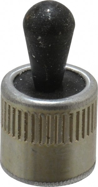 Vlier - 7/16" Body Diam, 0.45" Body Length, 0.2" Nose Diam, 0.4" Nose Length, Spring Locating Pin - 9 Lb Final End Force, Aluminum Body, Alloy Steel Nose - Exact Tooling