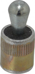 Vlier - 5/8" Body Diam, 0.69" Body Length, 0.39" Nose Diam, 0.63" Nose Length, Spring Locating Pin - 22.5 Lb Final End Force, Aluminum Body, Alloy Steel Nose - Exact Tooling