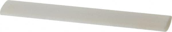 Norton - 3" Long x 1/2" Wide x 3/16" Thick, Novaculite Sharpening Stone - Oval, Ultra Fine Grade - Exact Tooling