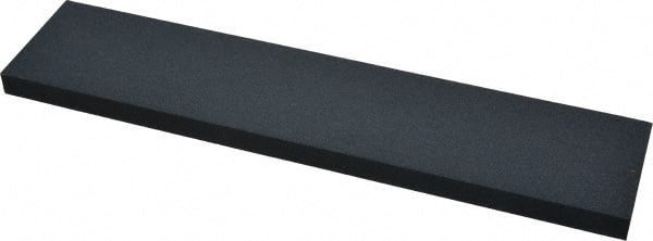 Norton - 11-1/2" Long x 2-1/2" Wide x 1/2" Thick, Silicon Carbide Sharpening Stone - Rectangle, Coarse Grade - Exact Tooling